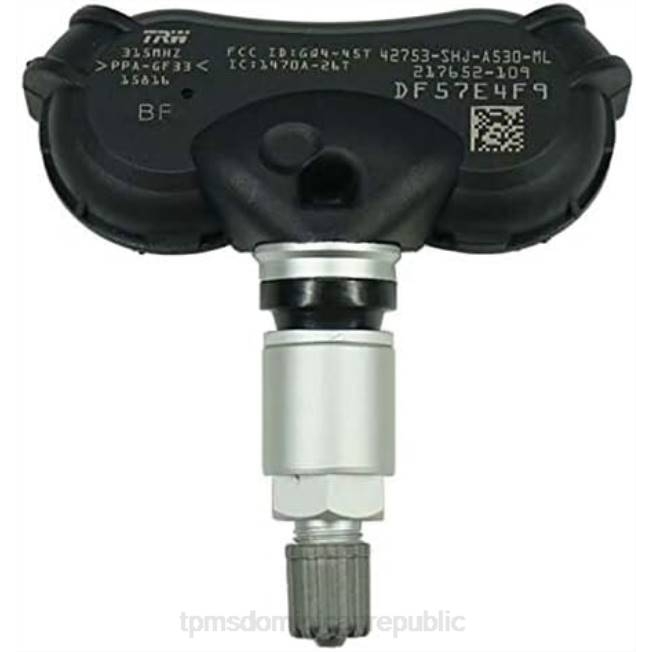 HDDT1565 sensor de presión de neumáticos TPMS - tpms honda el sensor de presión 42753shja53 342mhz