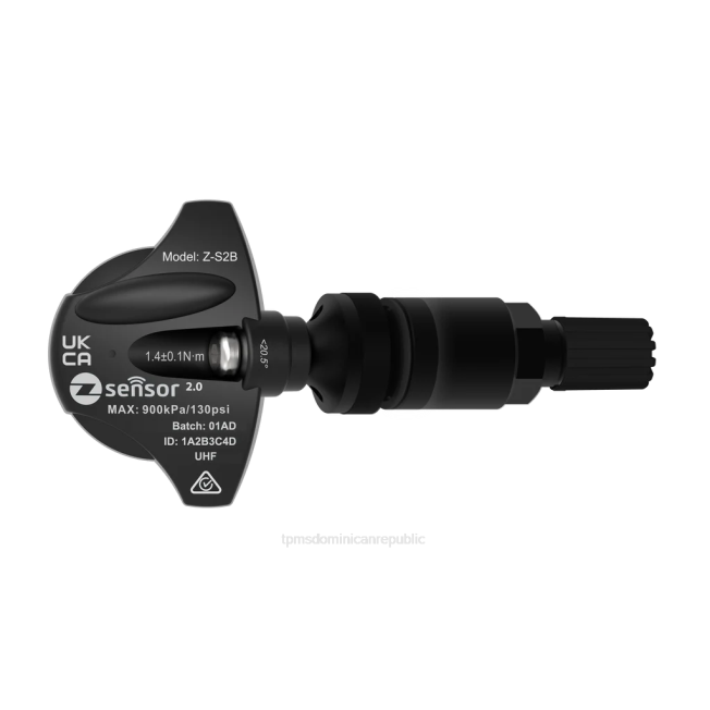 HDDT1188 sensor TPMS universal - Sensor tpms de repuesto original para automóviles alpina - oe p/n 36112360420 frecuencia 433mhz vástago de válvula de metal - negro